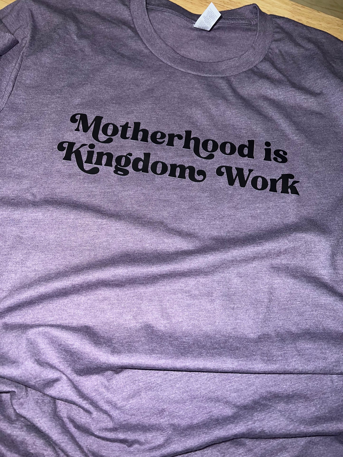 Motherhood is kingdom work