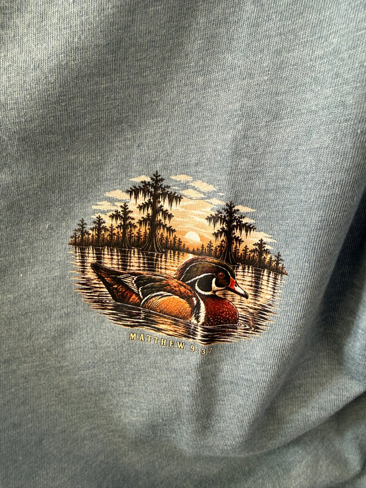 The Harvest Is Plentiful | Matthew 9:37 Duck Hunting Tee
